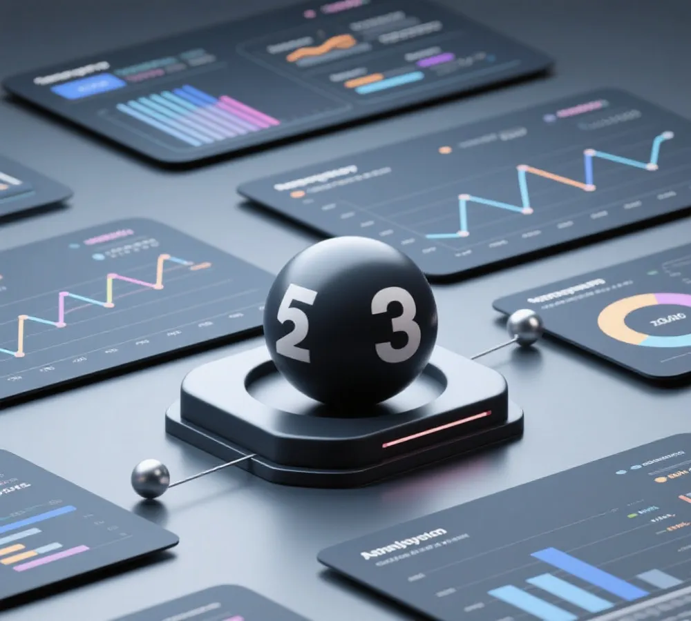 双色球走势与图表分析示意图